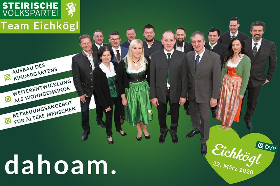 ÖVP Eichkögl Gemeinderatswahl Eichkögl